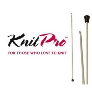 KnitPro Tunische haaknaalden aluminium 30cm